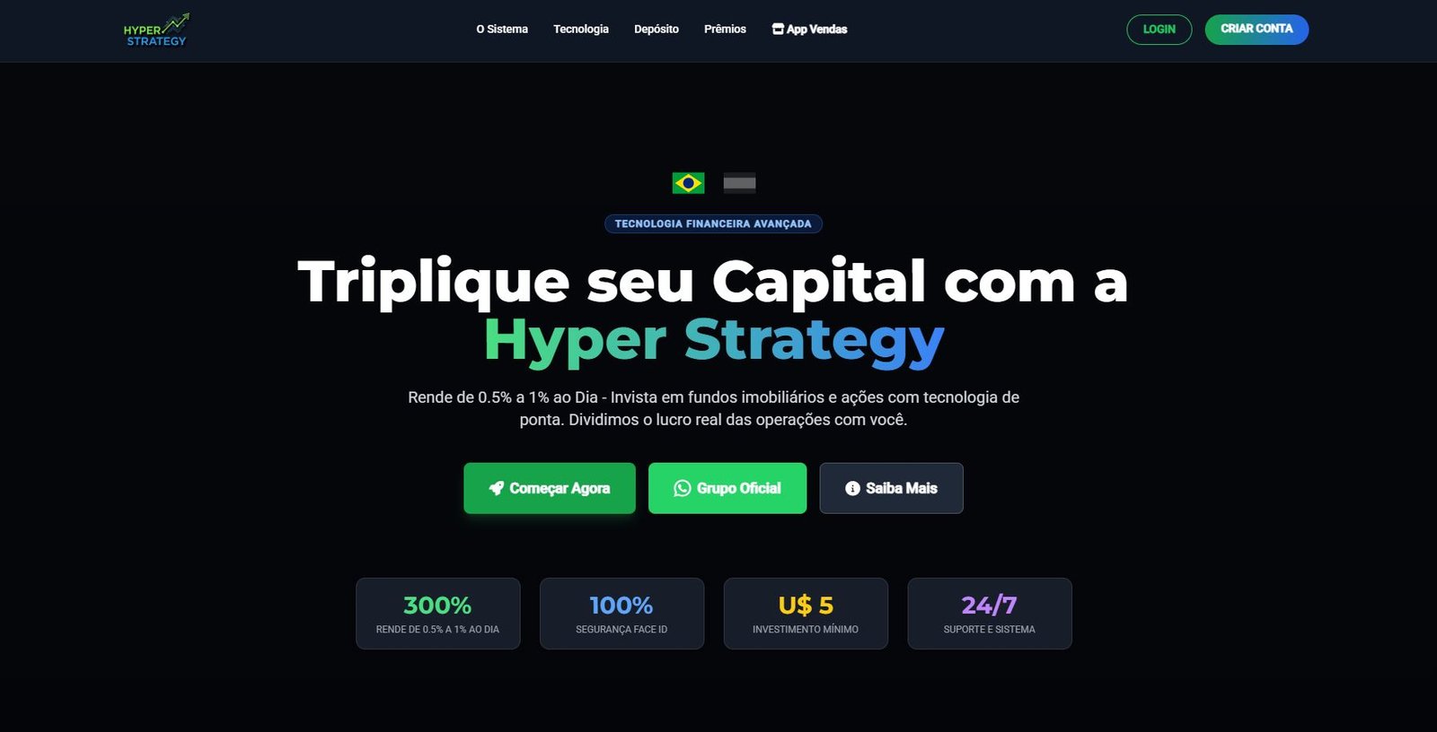 Hyper Strategy Plataforma